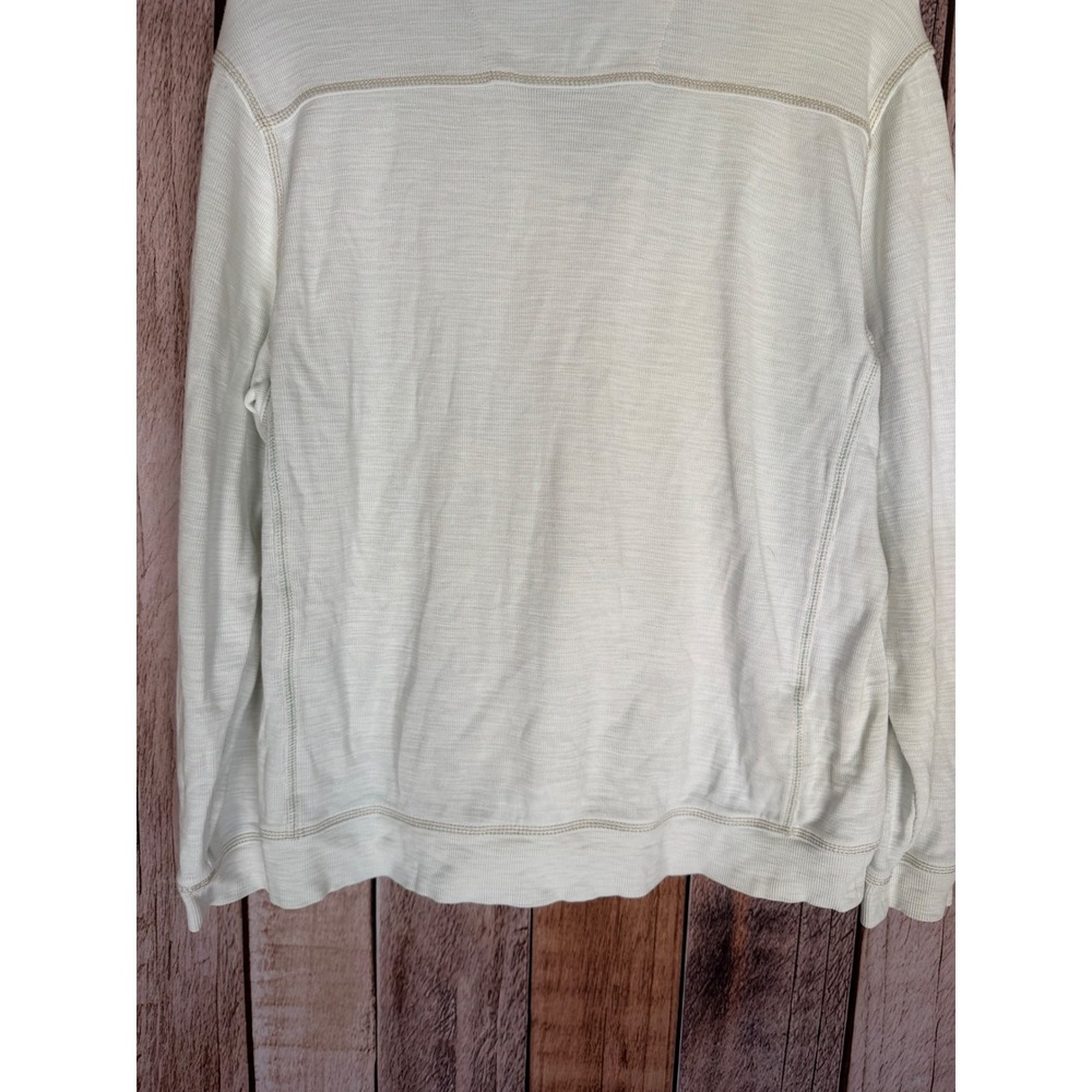 Tommy Bahama Disney World Riviera Resort Quarter Zip Pullover Cream Parks Medium - Picture 6 of 10